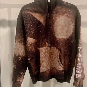 NWT- YellowStone one of a kind zippered hoodie